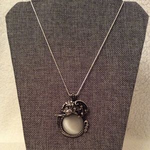 🎈Statement piece with 925 silver plated chain